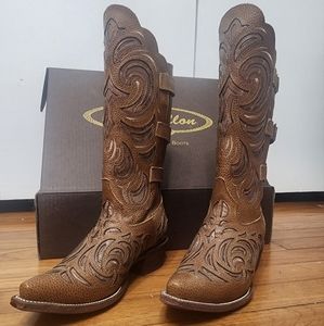 J.B. Dillon Cowboy Western boots 'Marigold'